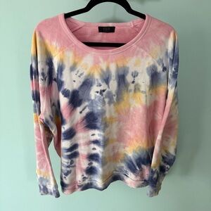 Modern Canvas Womens Tie-Dye Crewneck Sweatshirt Size XXL